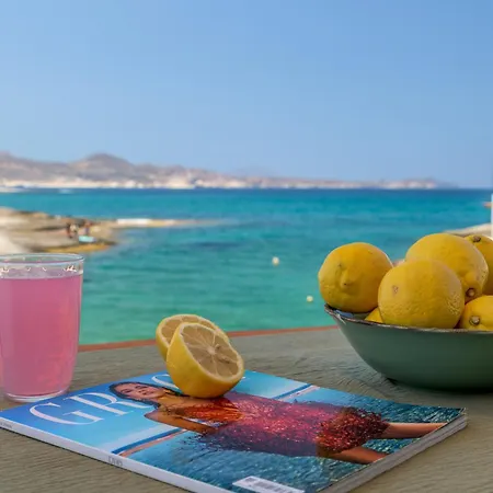 Manolis And Filio -by The Sea